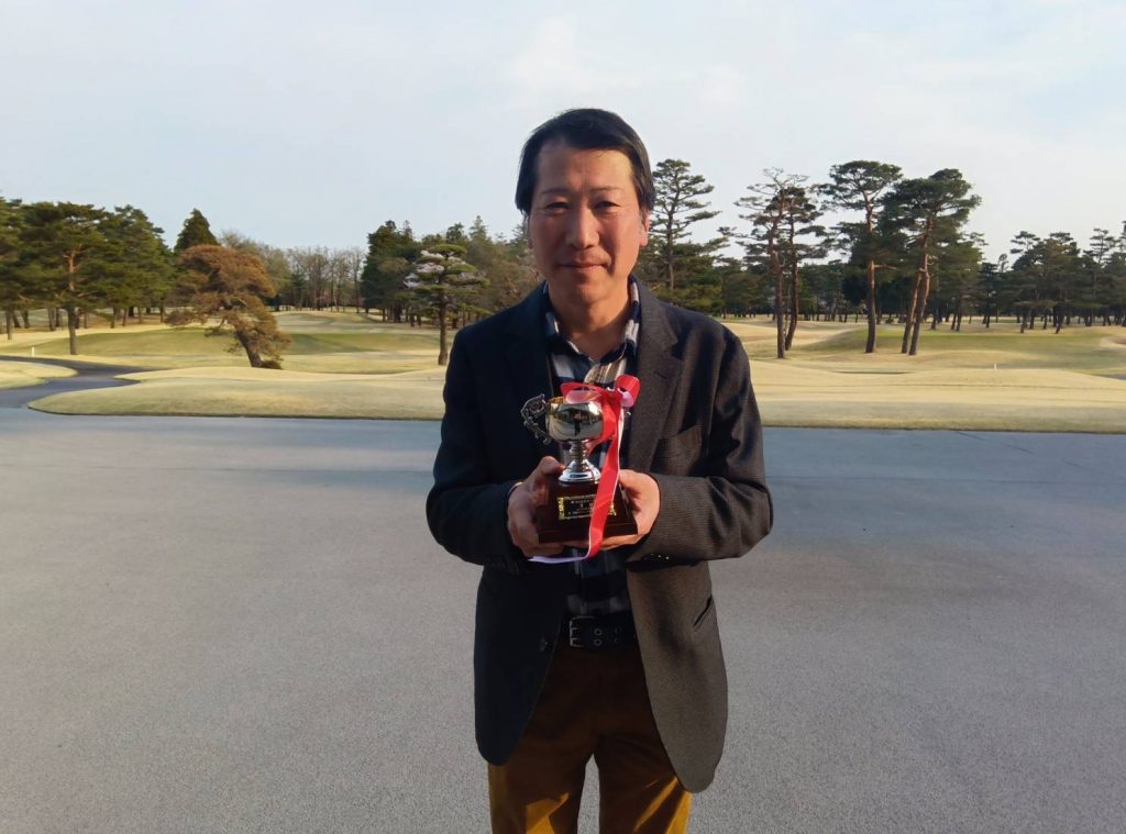 第168回優勝　関根取締役工場長　
